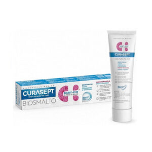 Curasept Dentifrice Biosmalt Baby Kid Sans Fluor 6 Mois - 6 Ans Fraise 50 ml
