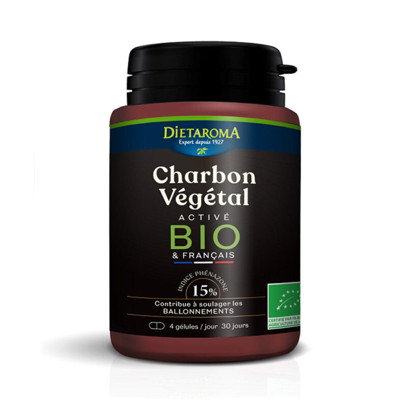 Dietaroma Charbon Végétal Activé 120 Gélules