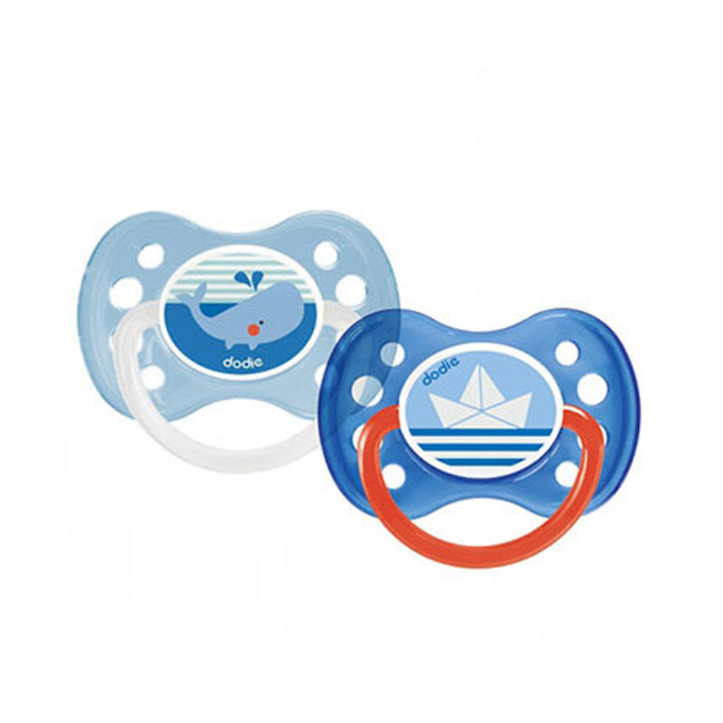 Dodie 2 Anatomical Pacifier Duo Sea +6m A14