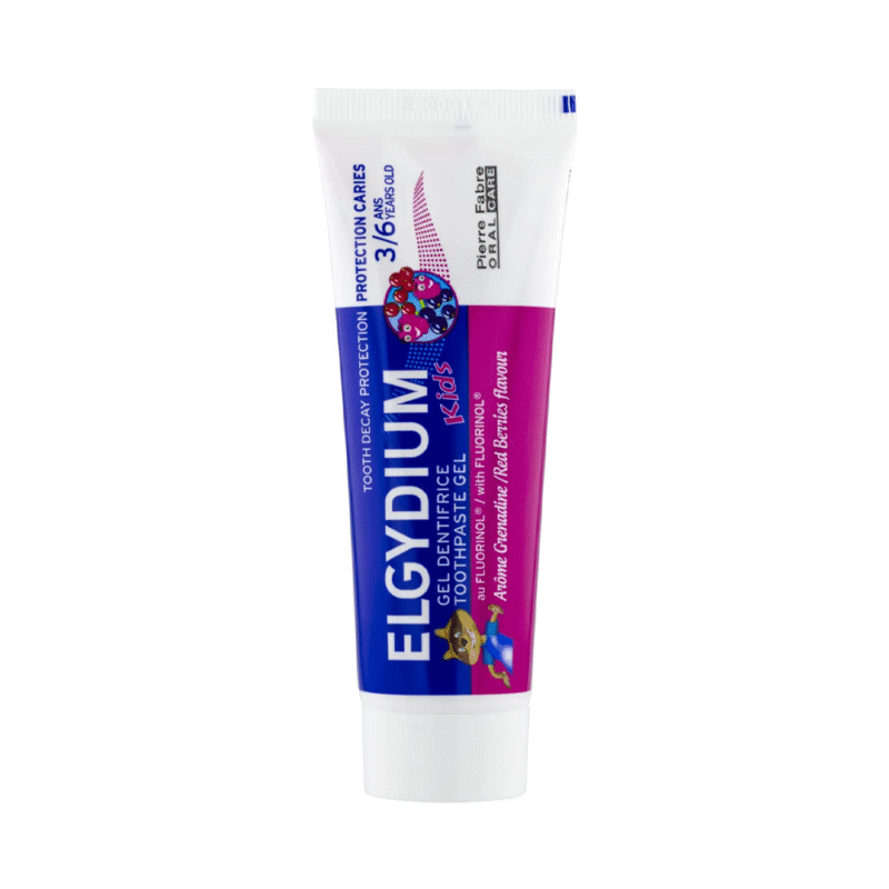 ELGYDIUM Kids Grenadine 3/6 ans dentifrice enfant 50ml