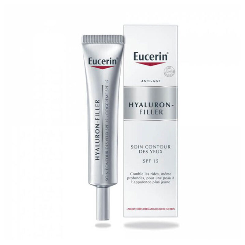 Eucerin HYALURON-FILLER Soin Contour Des Yeux SPF15 15ml – Image 2