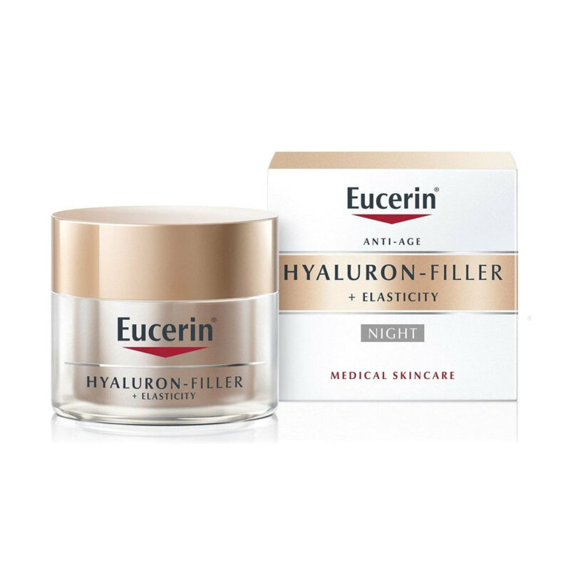 Eucerin HYALURON-FILLER + ELASTICITY Soin de Nuit 50 ml - صورة 2