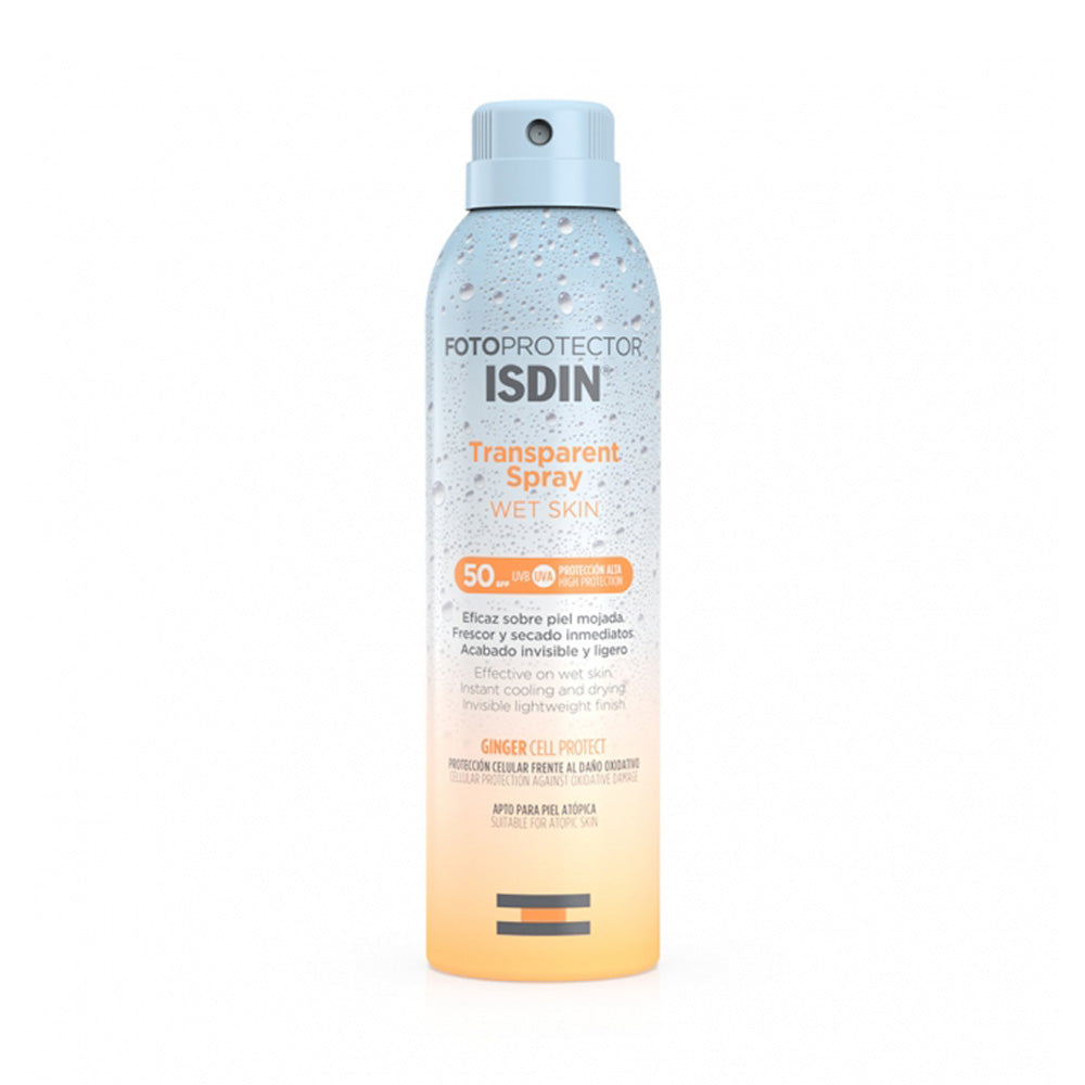 Fotoprotector ISDIN Trasparent Spray Wet Skin SPF50 250ml