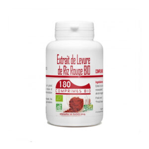 GPH DIFFUSION Extrait Levure De Riz Rouge 600 Mg 180 Gélules