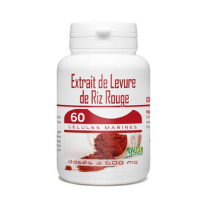 GPH Extrait De Levure De Riz Rouge 60 Gélules 600mg