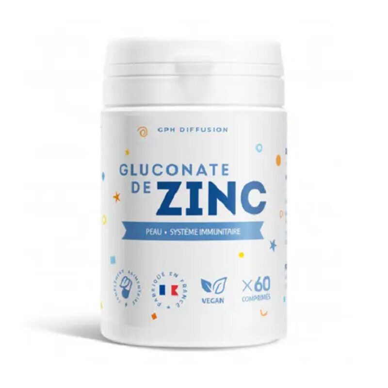 GPH Gluconate De Zinc 60 Comprimés