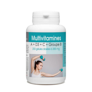 GPH MULTIVITAMINES A + D3 + C + GROUPE B