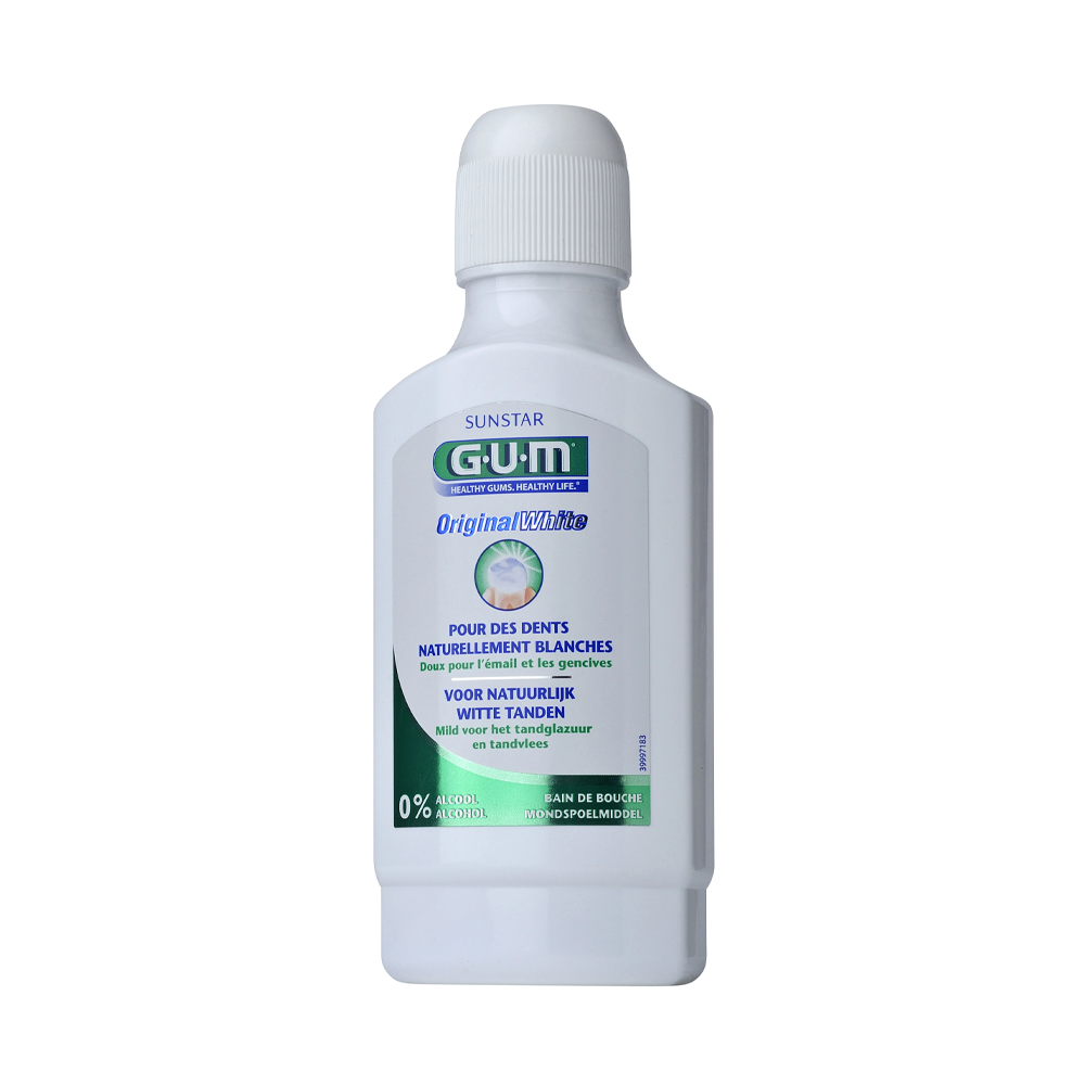 Gum Original White Mouthwash 300ml (1747)