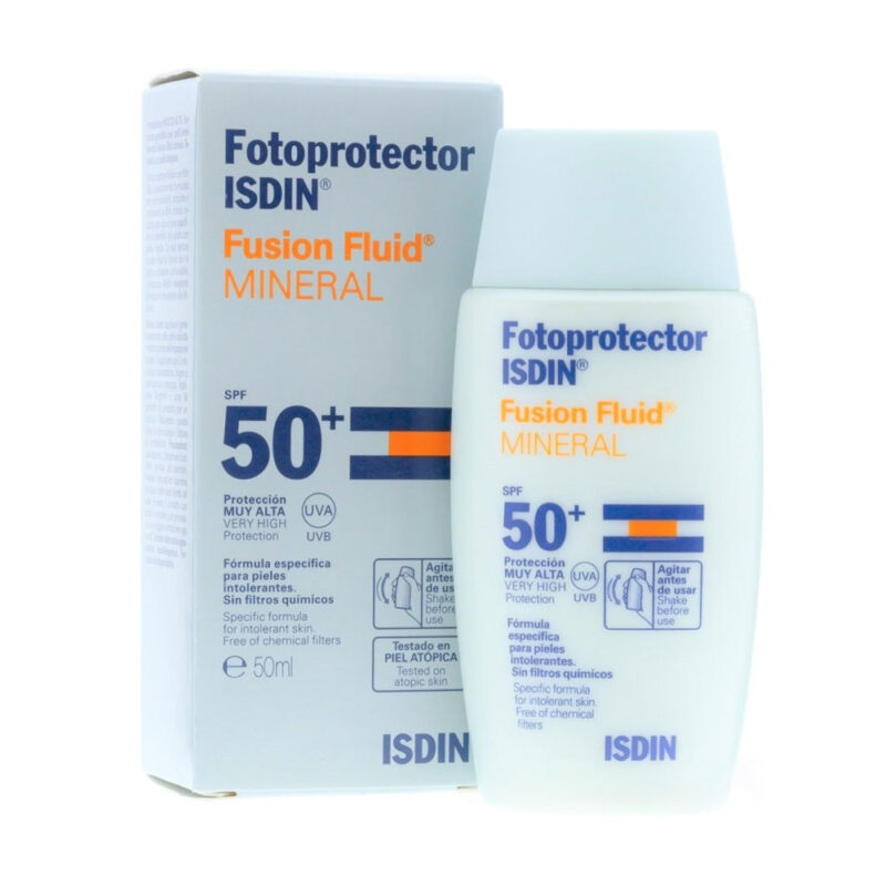Fotoprotector ISDIN Fusion Fluid Mineral SPF50+ 50ml