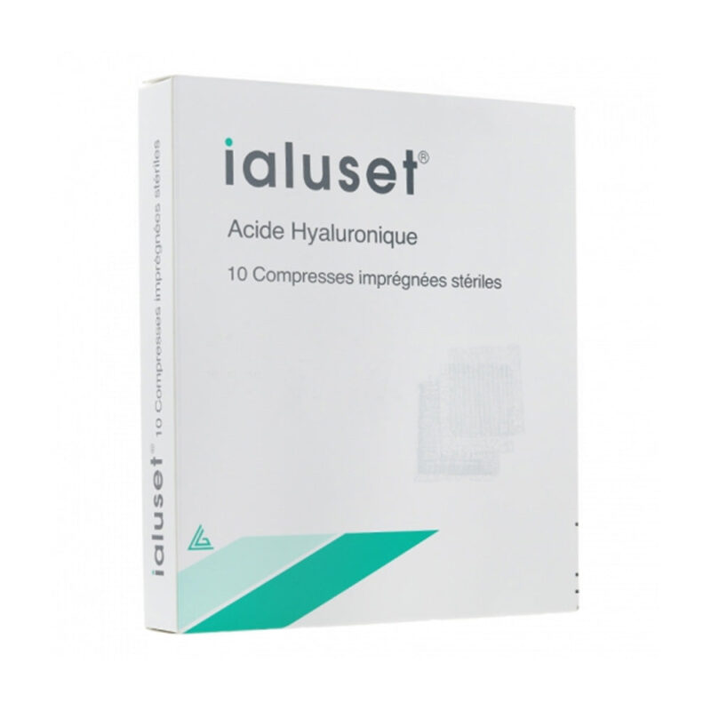 Ialuset Hyaluronic Acid Compresses Box of 10 Units