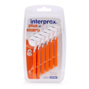 Interprox Plus Super Micro Interdental Brush 0.7 Orange 6 Pieces