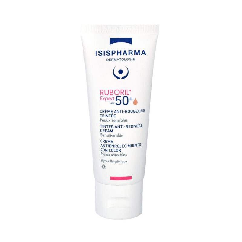 Isispharma Ruboril Expert SPF50+ Crème Anti-Rougeurs Teintée Peaux Sensibles 40ml