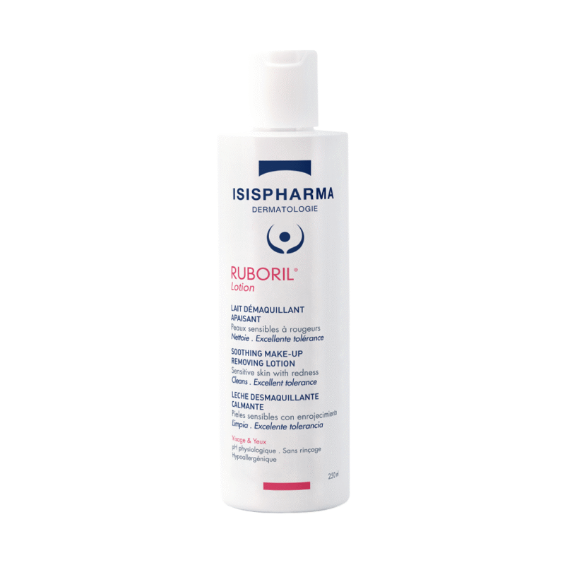Isispharma Ruboril Lotion Lait Démaquillant Apaisant 250ml