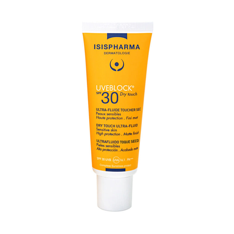 Isispharma Uveblock Ultra-Fluide Touché Sec SPF30 40ml
