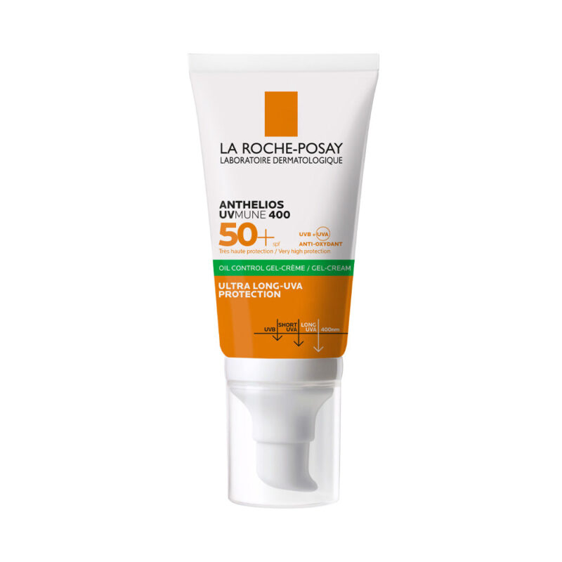 La Roche Posay Anthelios UVMUNE 400 Oil Control Gel-Crème SPF50+ Invisible 50ml= EAU THERMALE 50ML OFFERTE – Image 2