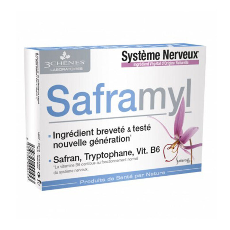 Les 3 Chênes Saframyl Anti-Stress 15 Comprimés