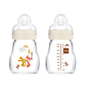 MAM Biberon Verre 0+m 170 ml Forest - Biberon En Verre