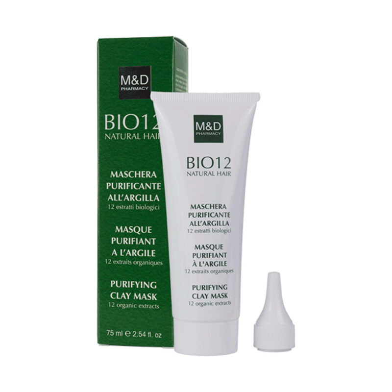 M&D Bio12 Masque Purifiant A L'argile 75ml