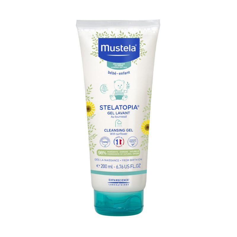 Mustela Gel Lavant Stelatopia au Tournesol BIO 200ml