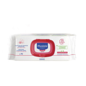Mustela Lingettes Nettoyantes Apaisantes 70 Pièces