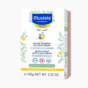 Mustela Savon Surgras Au Cold Cream à La Cire D'abeille BIO 100g