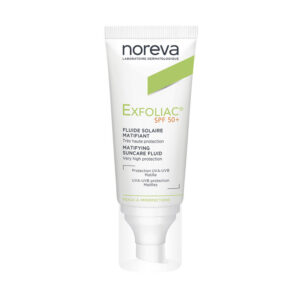 Noreva Exfoliac Fluide solaire matifiant SPF50+ 40ml