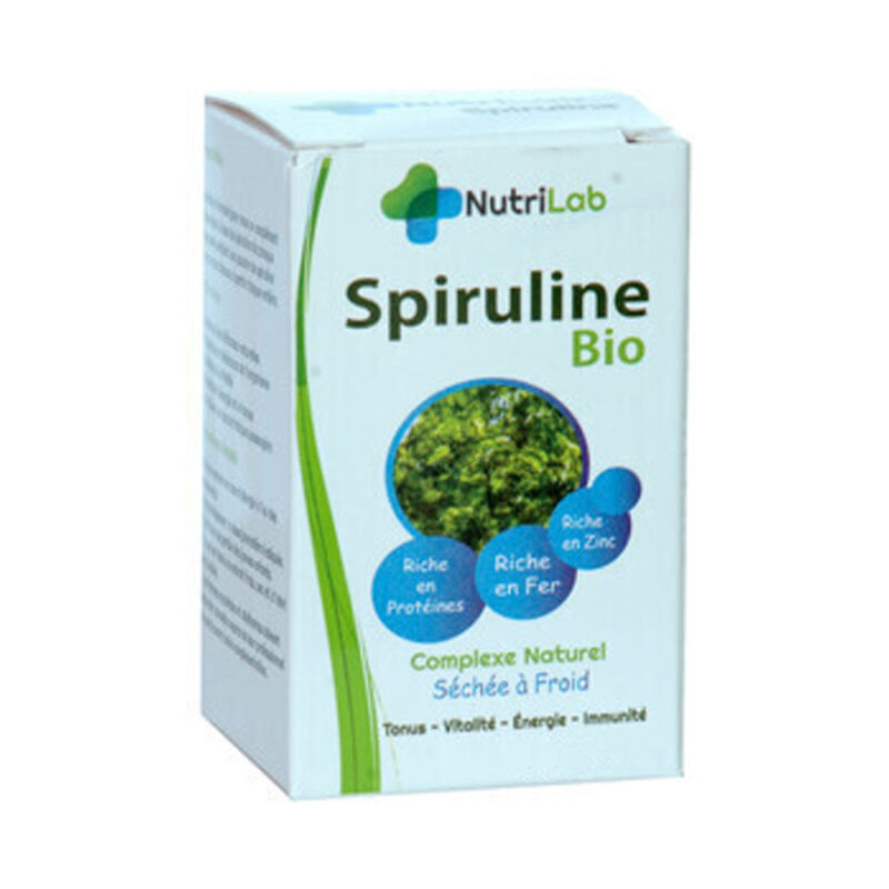 NutriLab Spiruline Bio 240 Comprimés