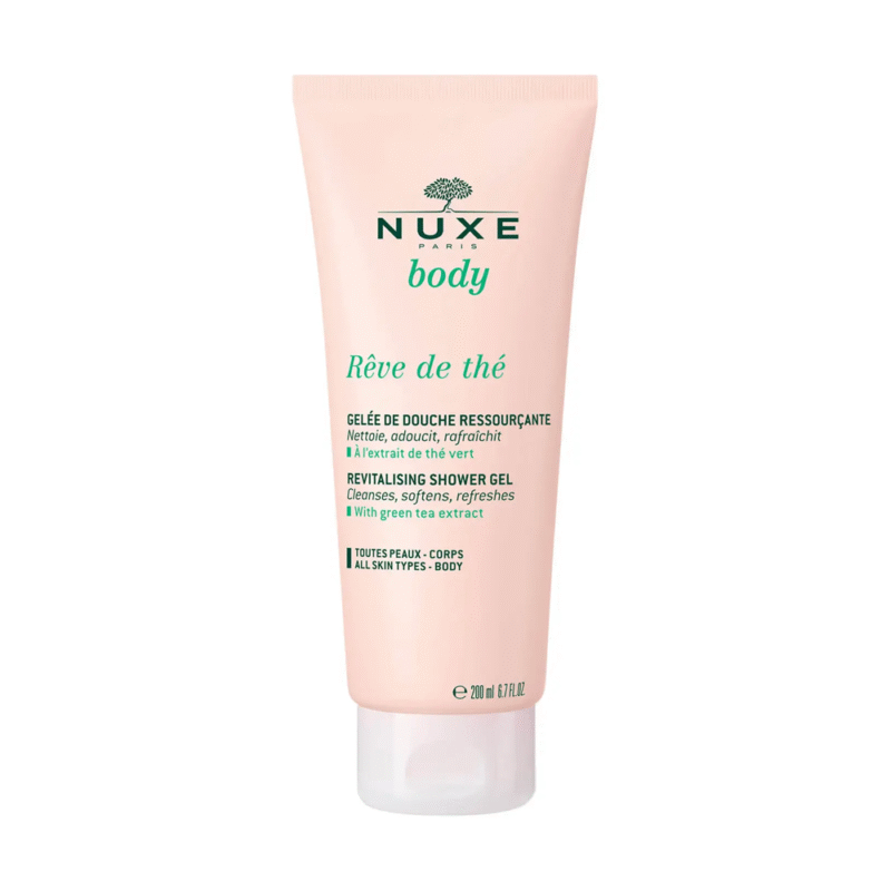 Nuxe Rêve De Thé Gelée De Douche Ressourçante 200ml