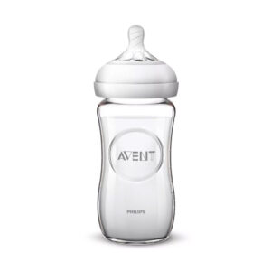 AVENT Biberon En Verre Natural 240ml +0m scf053/17