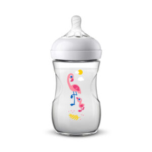 AVENT Biberon Naturel Flaming 260ml +1m Scf070/21
