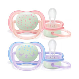 AVENT Sucettes Ultra Air Night Girl 0-6m Scf376/12