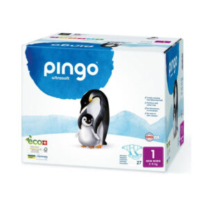 Pingo Couches Écologique Jetables New Born Taille 1 2-5 kg