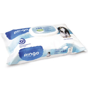 Pingo Lingettes Humides Écologiques Bébé 80 PCS