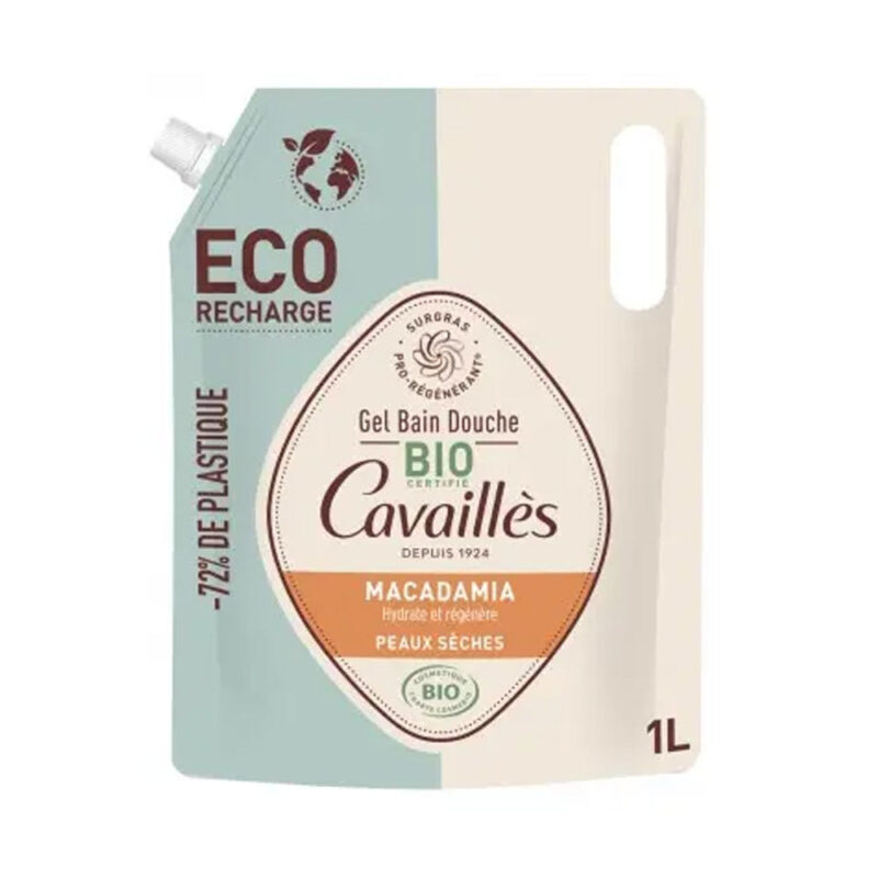 Rogé Cavaillès Gel Bain Douche Macadamia Eco-Recharge 1L