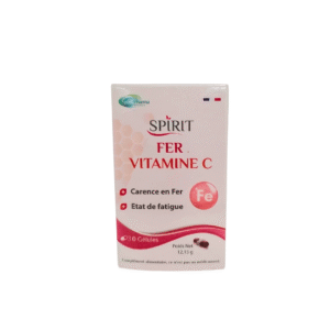 Spirit Fer & vitamine C 30 Gélules