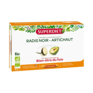 Super Diet Radis Noir Artichaut Bio 20 Ampoules*15 ml