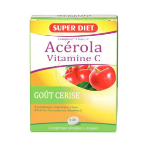 Super diet Acerola Vitamine C 30 Comprimés