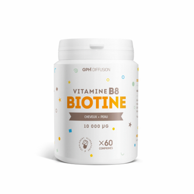Gph Diffusion Vitamine B8 Biotine 60 Comprimés