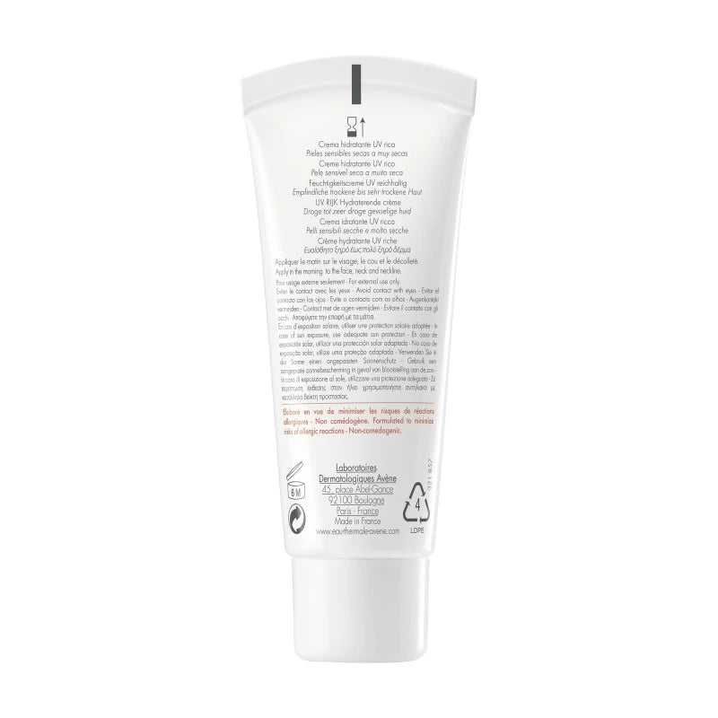 Avène Hydrance UV RICHE Crème hydratante SPF30 40ml – Image 2