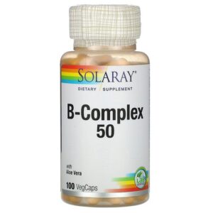 Solaray B-Complex 50, 100 capsules végétales