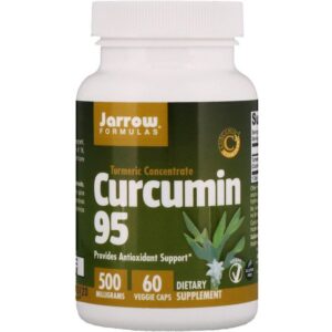 Jarrow Formulas Curcumin 95, 500 mg, 60 capsules végétariennes
