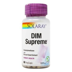 Solaray DIM Supremee, 60 Vegetarian Capsules