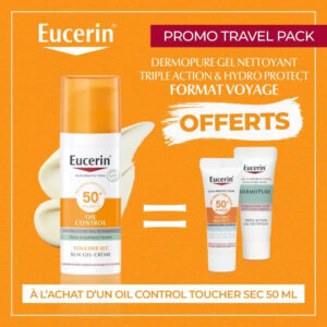 EUCERIN OFFRE WEB OIL SUN PROTECT CONTROL TOUCHER SEC 50 ML + 2 MINIATURE OFFERTS