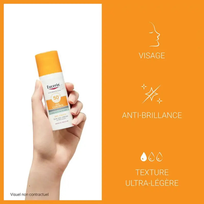 EUCERIN OFFRE WEB OIL SUN PROTECT CONTROL TOUCHER SEC 50 ML + 2 MINIATURE OFFERTS – Image 5