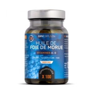 GPH Diffusion Huile De Foie De Morue 500mg 100 Capsules