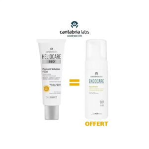 HELIOCARE PACK PROMO 360° HELIOCARE PIGMENT SOLUTION FLUIDE SPF50+ 50ML + ENDOCARE AQUAFOAM 125ML OFFERT