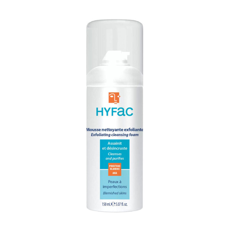 hyfac Mousse Nettoyante Exfoliante 150ml
