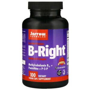 Jarrow Formulas B-Right, 100 capsules végétales.