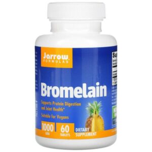 Jarrow Formulas Bromélaïne, 1000 GDU, 60 comprimés