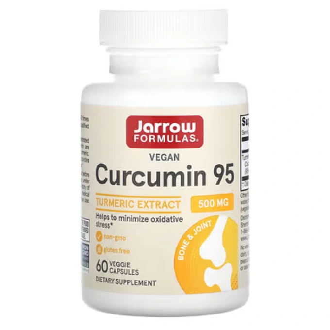 Jarrow Formulas, Curcumin 95 Turmeric Extract 500 mg 60 Capsules